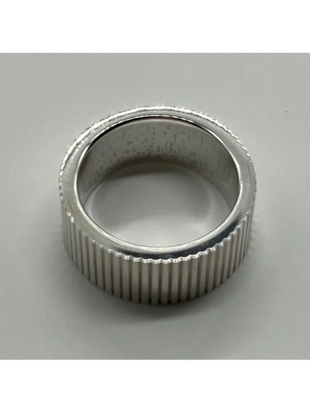 Tiffany & Co Coin Edge Ring 11 SV 925
